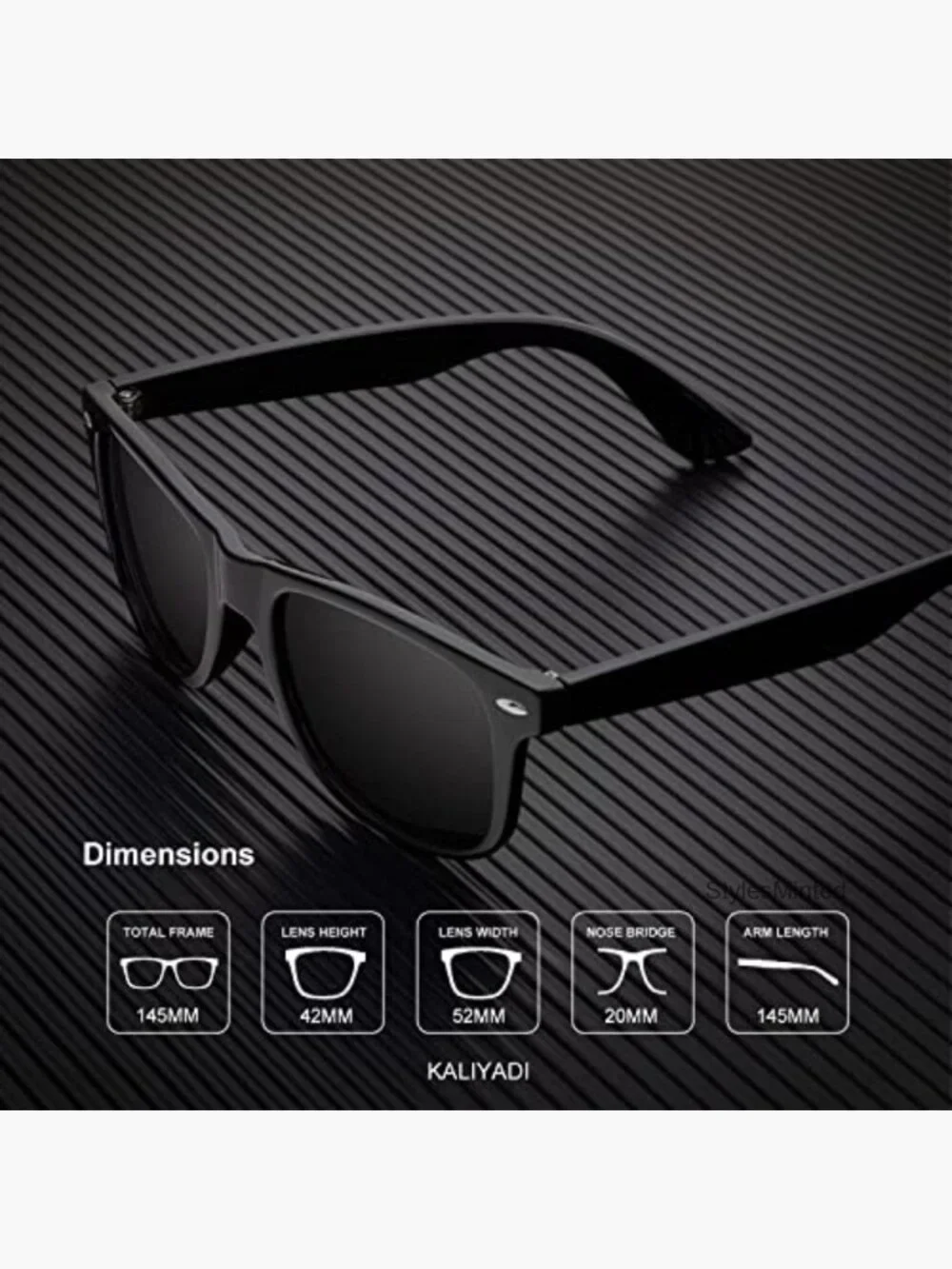 Polarized Sunglasses Men Women Semi-Rimless UV Blocking